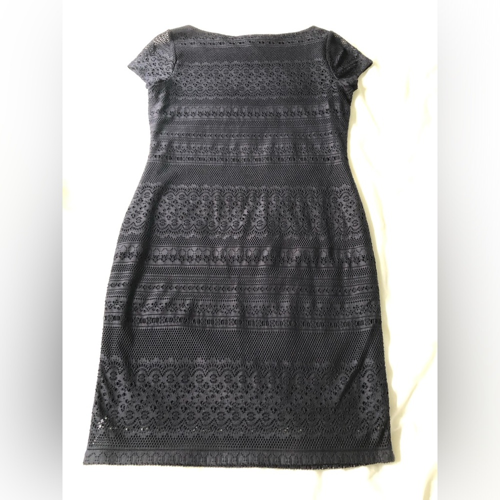 Banana Republic petite small dress in dark Navy.